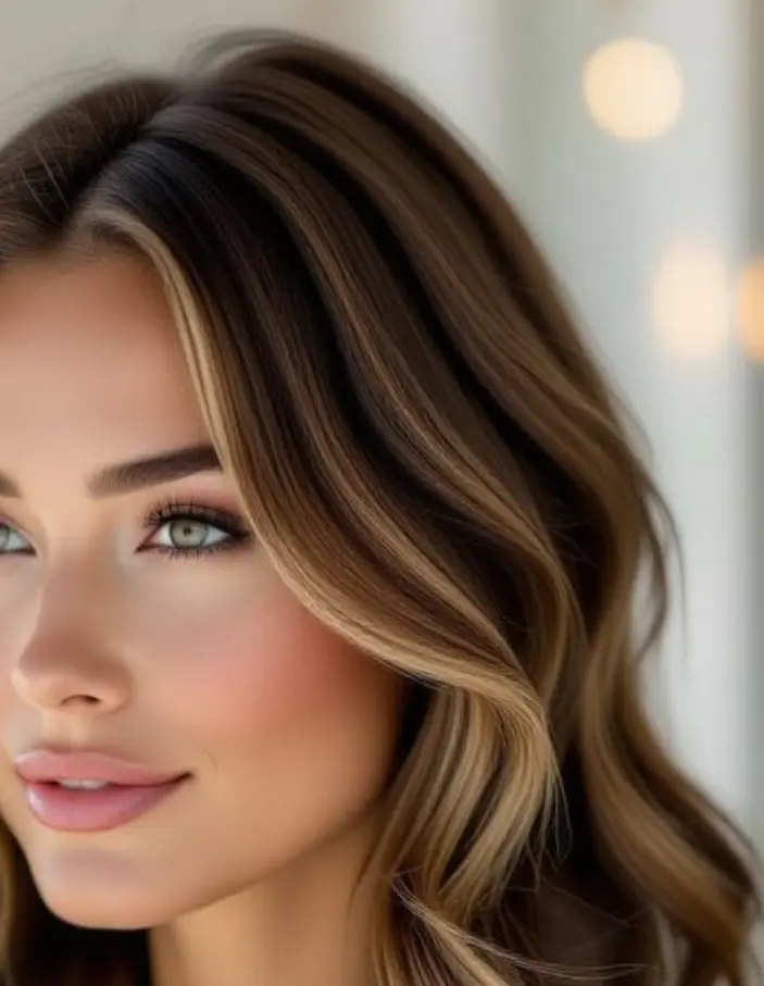 balayage cheveux chatains