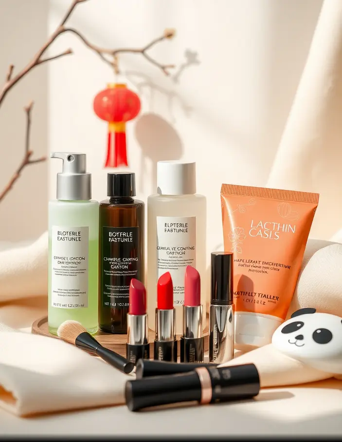 Produits beautĂ© Made in PRC đšđł : soins de la peau, maquillage et accessoires tendance
