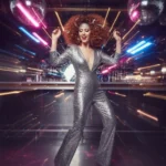 ✨ Coiffure Disco Femme : Brillez sur la Piste !