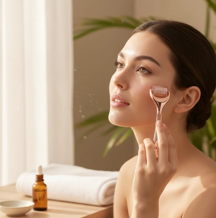 💆‍♀️ Comment utiliser un dermaroller pour une peau éclatante