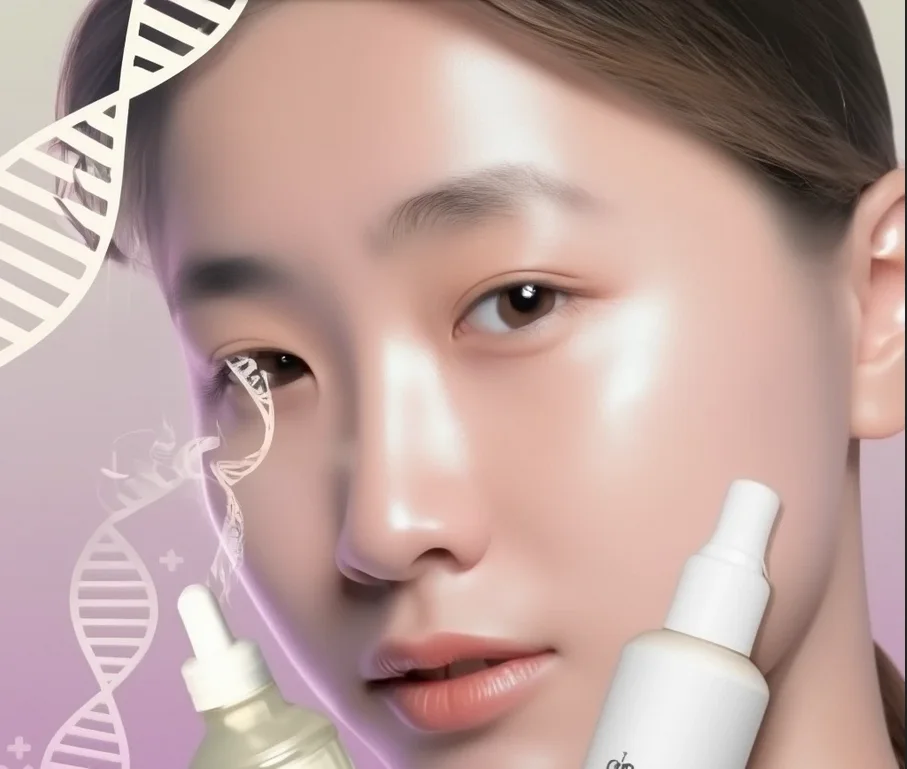 Routine visage K-beauty avec sérum et crÚme PDRN