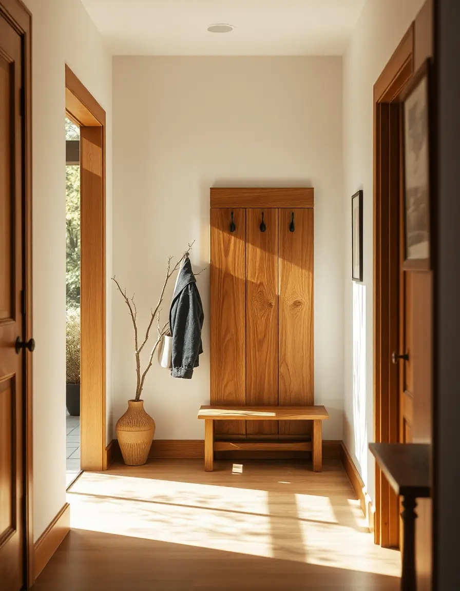 🧥 Porte-manteau d’entrée : alliez style et espace