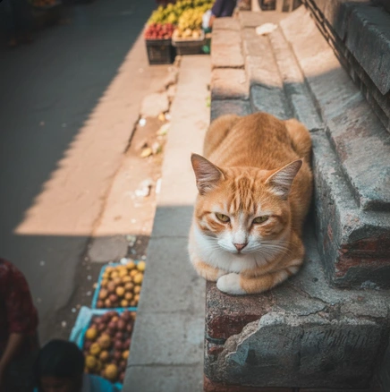 chats roux à Santiago