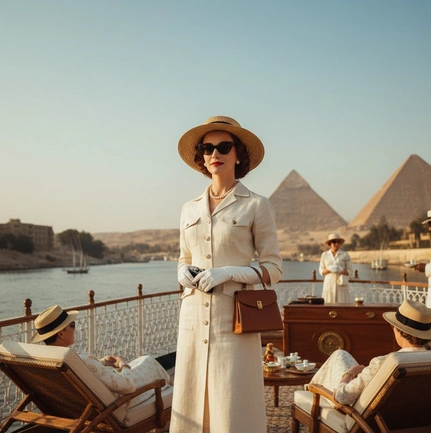 femme en egypte dans les années 50