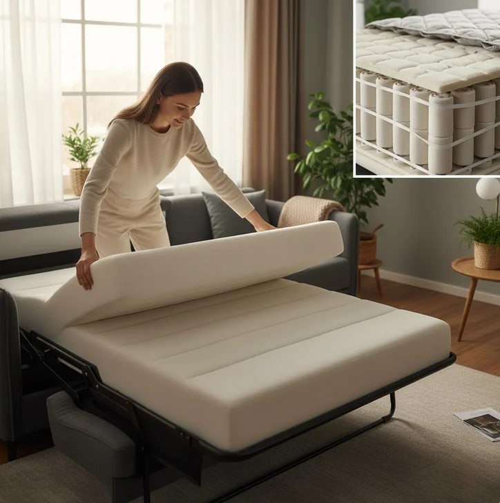 canape pliable matelas