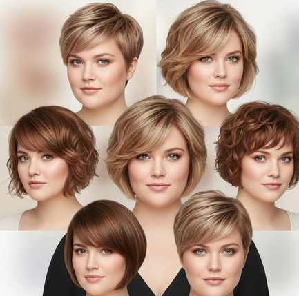 ✂️ Visage rond & formes généreuses : 7 coupes flatteuses à adopter