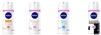 nivea,déo pocket