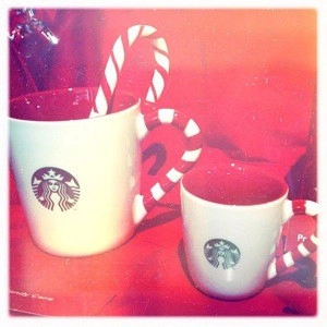mugs, starbucks, noël