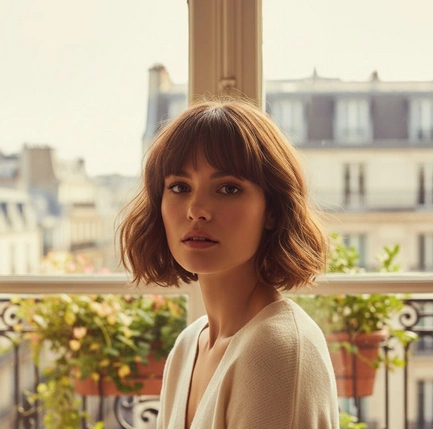✂️ Craquez pour le carré à frange rideau : astuces & inspirations